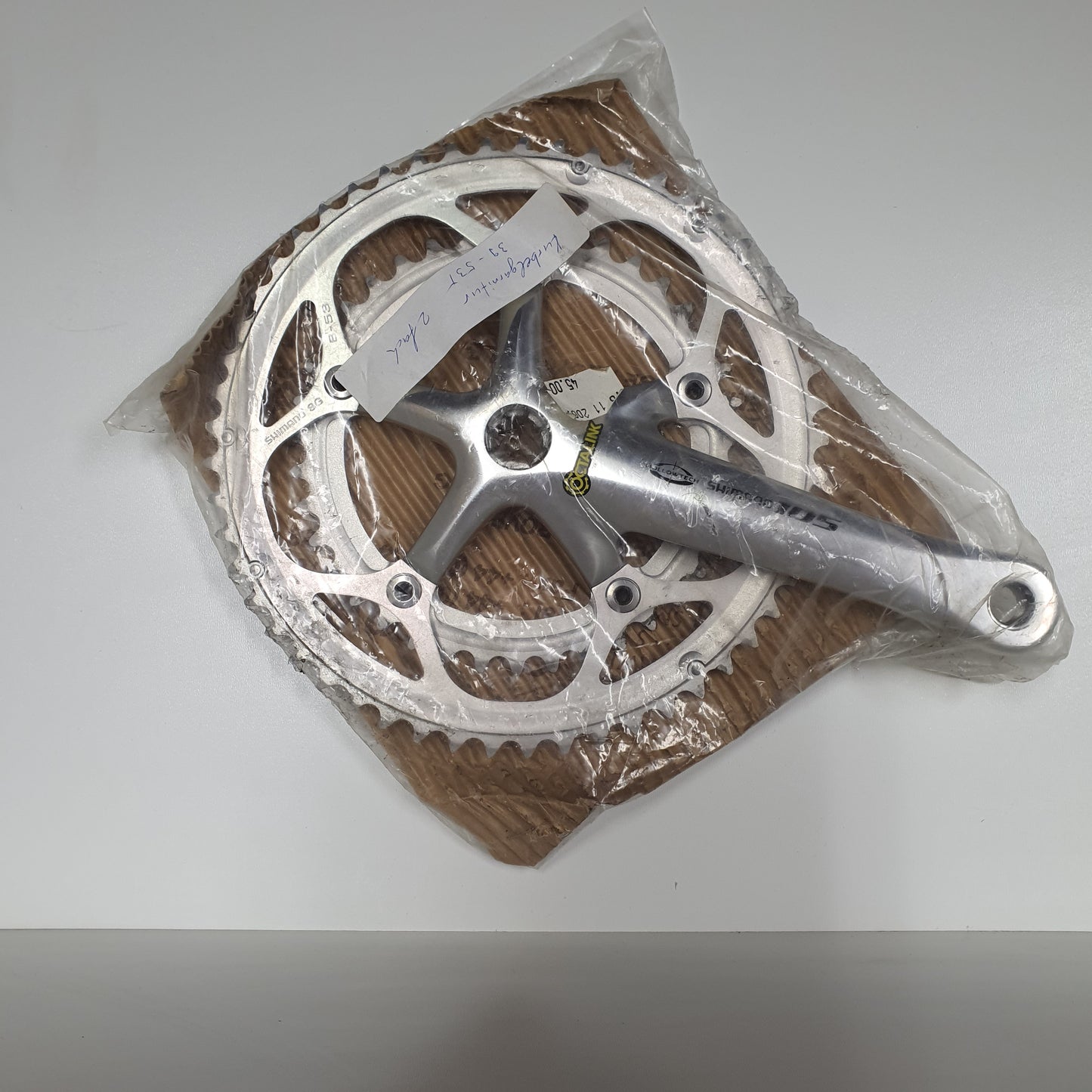 Shimano 105 FC-5502, 170mm Kurbelarmlänge, 39T-53T, 2x9s
