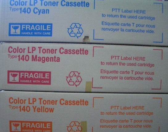Color LP Toner Cassette Type 140 Yellow G230-27 402100