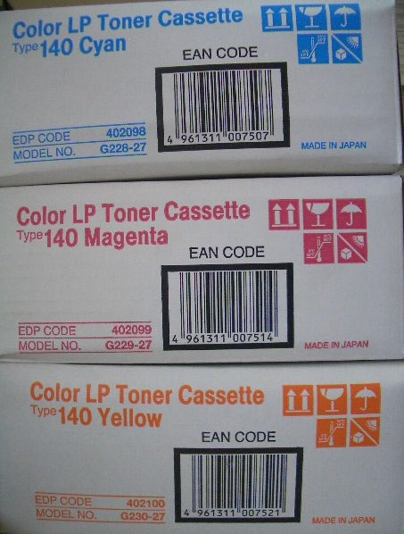 Color LP Toner Cassette Type 140 Yellow G230-27 402100