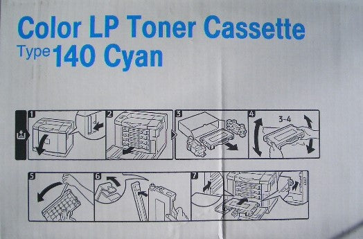 Color LP Toner Cassette Type 140 Cyan G228-27 402098