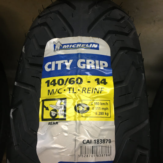 MI123147 PNEU 140/60-14 MICHELIN 64S CITY GRIP