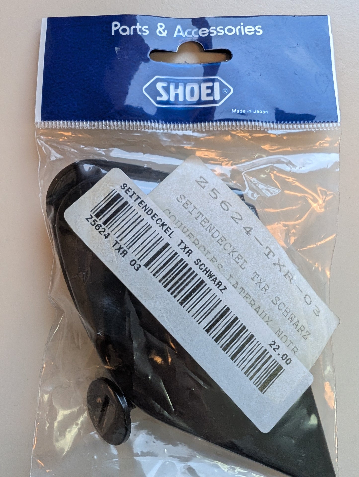 Shoei Seitendeckel TXR